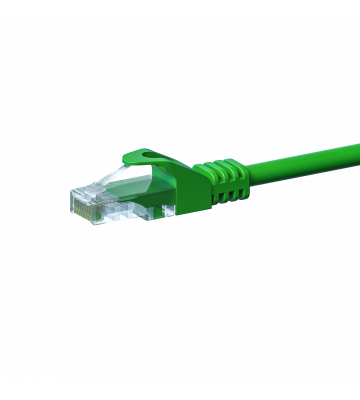 CAT 5e Netzwerkkabel U/UTP – 2 Meter -  Grün - CCA
