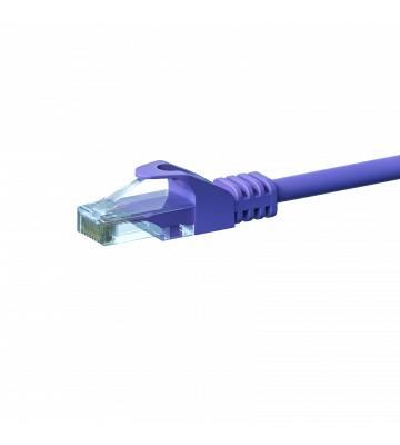 CAT 6 Netzwerkkabel U/UTP - 15 Meter - Violett - CCA