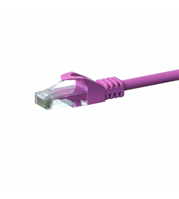 CAT 6 Netzwerkkabel U/UTP - 2 Meter - Rosa - CCA