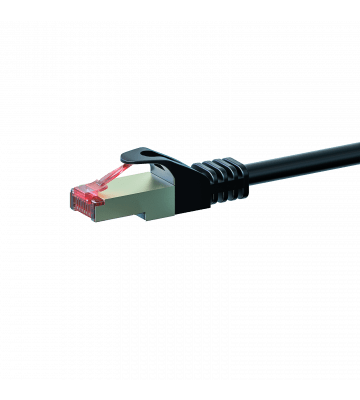 CAT 6 Netzwerkkabel LSOH - S/FTP - 2 Meter - Schwarz