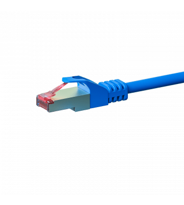 CAT 6 Netzwerkkabel LSOH - S/FTP - 0,50 Meter - Blau