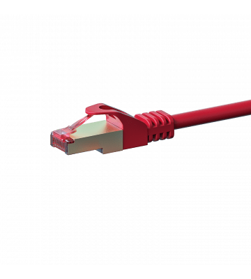 CAT 6 Netzwerkkabel LSOH - S/FTP - 2 Meter - Rot