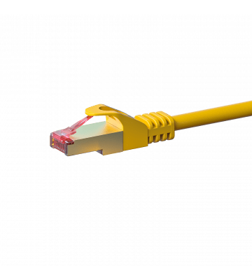 CAT 6 Netzwerkkabel LSOH - S/FTP - 0,50 Meter - Gelb