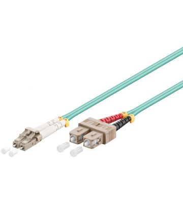 Glasfaserkabel LC-SC OM3 Duplex Patchkabel – 7.5 Meter