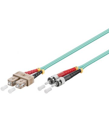 Glasfaserkabel SC-ST OM3 Duplex Patchkabel – 0.5 Meter