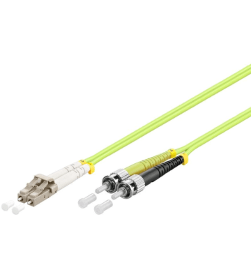 Glasfaserkabel LC-ST OM5 Duplex Patchkabel – 20 Meter