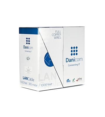 DANICOM CAT5E FTP 305m Starrleiter - PVC (Dca)