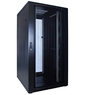 32 HE 19” Serverschrank, mit perforierter Fronttür (BxTxH) 800 x 1200 x 1600mm