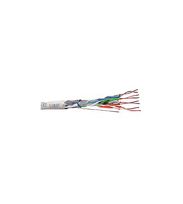 CAT 5e Belden Kabel - 4x2xAWG 24/1 - Starrleiter - 100% Kupfer - F/UTP - 100 Meter - Grau