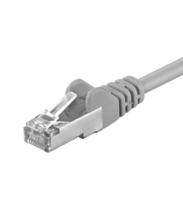 CAT 5e Netzwerkkabel F/UTP – 0,50 Meter -  Grau