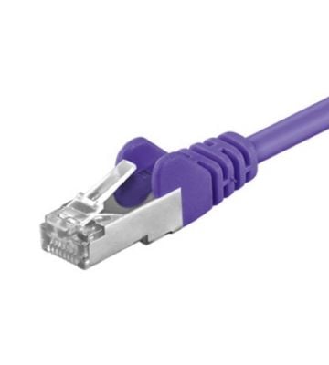 CAT 5e Netzwerkkabel F/UTP - 10 Meter - Violett