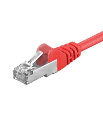 CAT 5e Netzwerkkabel F/UTP - 7,5 Meter - Rot