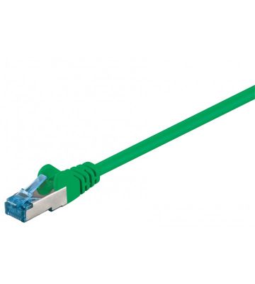 CAT 6a Netzwerkkabel LSOH - S/FTP - 0,50 Meter - Grün