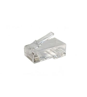 RJ45 CAT5e Netzwerkstecker – ungeschirmt - für Starrleiter und verseilte Kabel