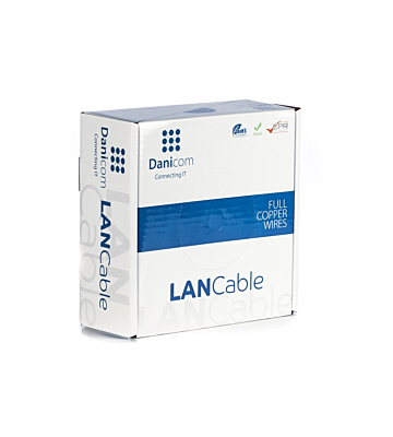 DANICOM CAT5E UTP 50m Starrleiter - LSZH (Dca)
