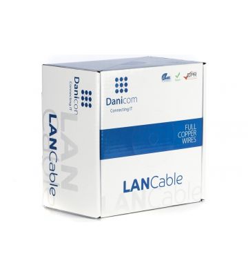 DANICOM CAT6A S/FTP 100m - LSZH (Fca)