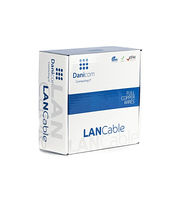 DANICOM CAT6 UTP 100m Starrleiter - LSZH (Dca)