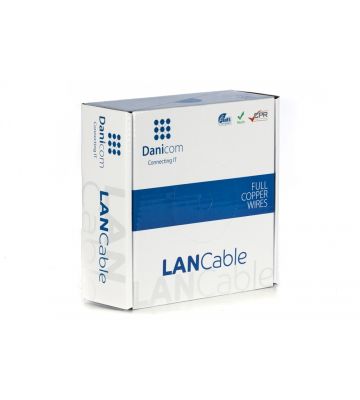 DANICOM CAT6 UTP 50m - Starrleiter - PVC (Eca)