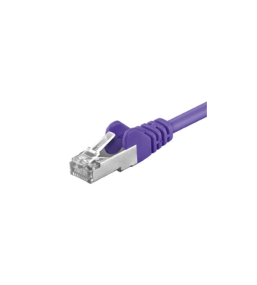 CAT 5e Netzwerkkabel F/UTP - 3 Meter - Lila