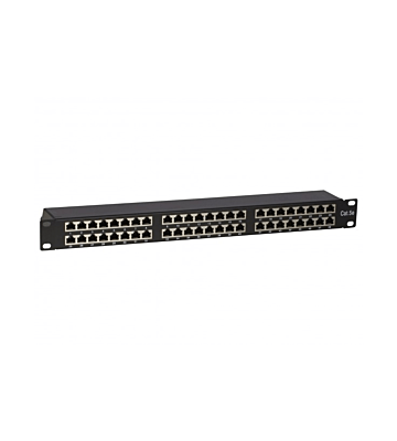 CAT5, FTP Netzwerk-Patchpanel, 19”, 48-fach.