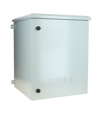 15 HE 19” Outdoor Serverschrank zur Wandmontage IP55 - 600 x 600 x 770mm 