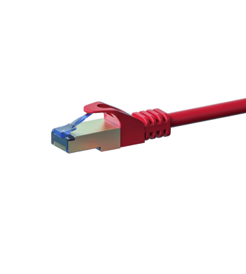 CAT 6a Netzwerkkabel LSOH - S/FTP - 2 Meter - Rot