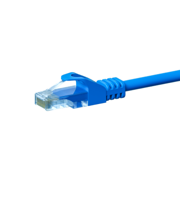 CAT 5e Netzwerkkabel U/UTP – 5 Meter - Blau - CCA