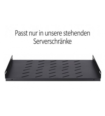 Schwerlast Fachboden für 600mm Tiefe Serverschränke – 1 HE - 100 kg