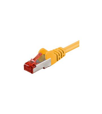 CAT 6 Netzwerkkabel LSOH - S/FTP - 15 Meter - Gelb       