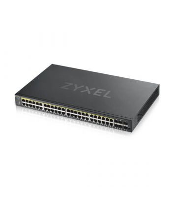 Zyxel 48-poorts GS1920 smart managed PoE+ switch