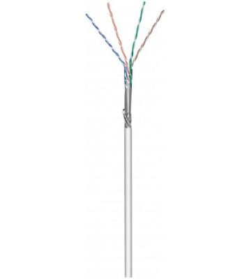 CAT5e Netzwerkkabel, SF/UTP, AWG 26/7 (Flexibel), 100 Meter, Grau, CCA 
