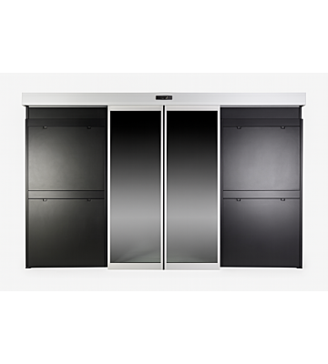 Datacenter-Schiebetüren, manuelle Bedienung 48HE