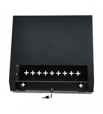 5 HE Netzwerkschrank flach 140 mm tief