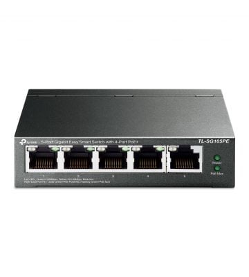 TP-Link 5-ports SG105PE unmanaged PoE smart switch