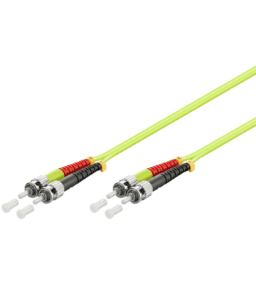 Glasfaserkabel ST-ST OM5 Duplex Patchkabel – 7,5 Meter
