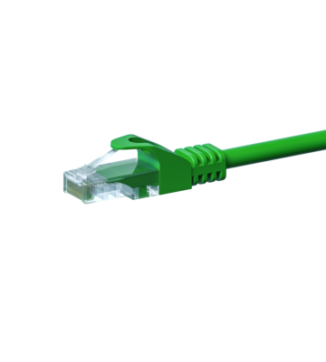 CAT 5e Netzwerkkabel U/UTP – 2 Meter - Grün - CCA