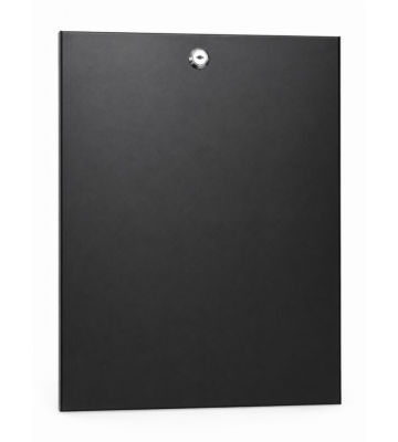 6 HE Metallseitenwand für 10" Servergehäuse - 450mm tief mit Schloss