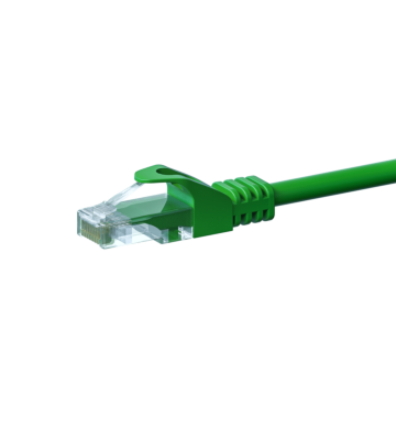 CAT5e Netzwerkkabel, U/UTP, 30 meter, Grün, 100% Kupfer