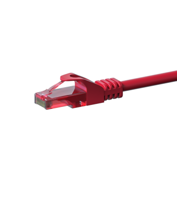 CAT6 Netzwerkkabel 100% Kupfer - U/UTP - 10 Meter - Rot