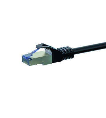 CAT 6a Netzwerkkabel LSOH - S/FTP - 3 Meter - Schwarz