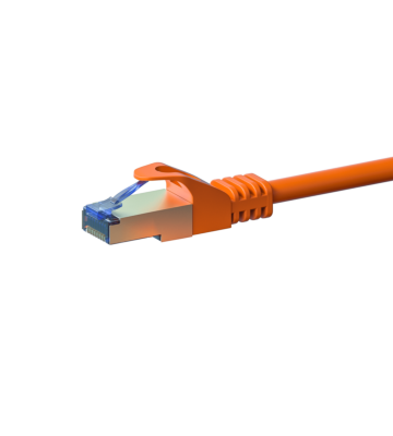 CAT 6a Netzwerkkabel LSOH - S/FTP - 3 Meter - Orange