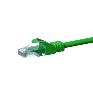 CAT 5e Netzwerkkabel U/UTP – 1,50 Meter - Grün - CCA