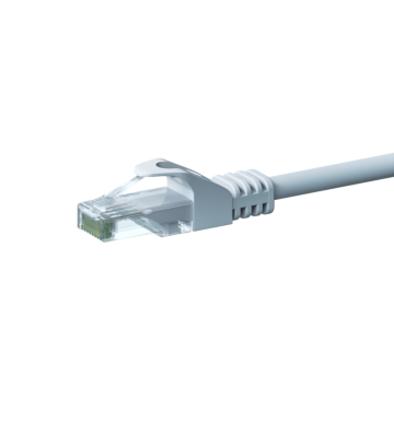 CAT 6 Netzwerkkabel U/UTP - 20 Meter - Weiß - CCA