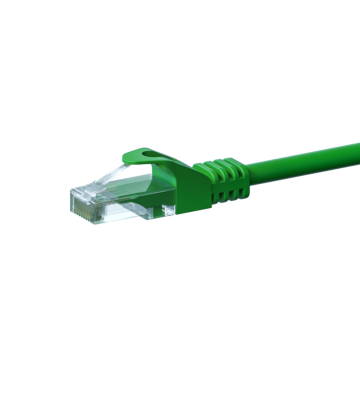 CAT 6 Netzwerkkabel U/UTP - 1 Meter - Grün - CCA