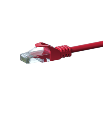 CAT 6 Netzwerkkabel U/UTP - 20 Meter - Rot - CCA