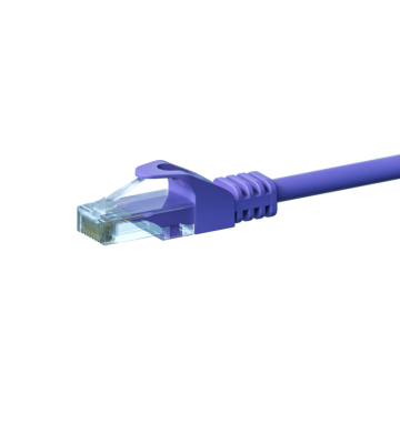 CAT 6 Netzwerkkabel U/UTP - 20 Meter - Violett - CCA