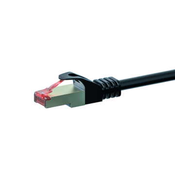 CAT 6 Netzwerkkabel LSOH - S/FTP - 3 Meter - Schwarz