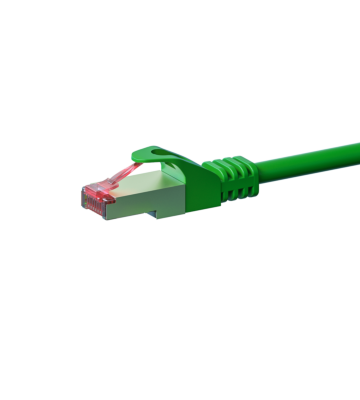 CAT 6 Netzwerkkabel LSOH - S/FTP - 1 Meter - Grün