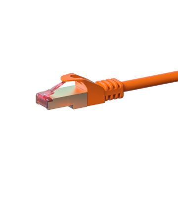 CAT 6 Netzwerkkabel LSOH - S/FTP - 3 Meter - Orange