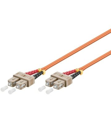 Glasfaserkabel SC-SC OM2 Duplex Patchkabel – 5 Meter
